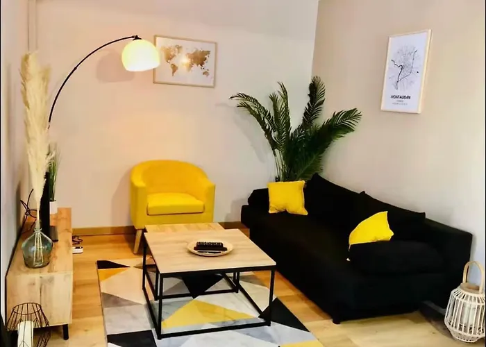 公寓 Le Point Virgule - Parking Prive - Clim